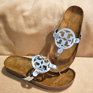 Tory Burch Metallic Miller Cloud